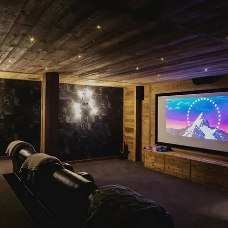 6br Stunning Chalet Pool&cinema Villa Megeve